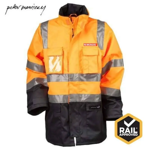 Picture of PMB2G, Premium 5 in 1 Ripstop Rain Jacket, 3M Tape, Rail Spec